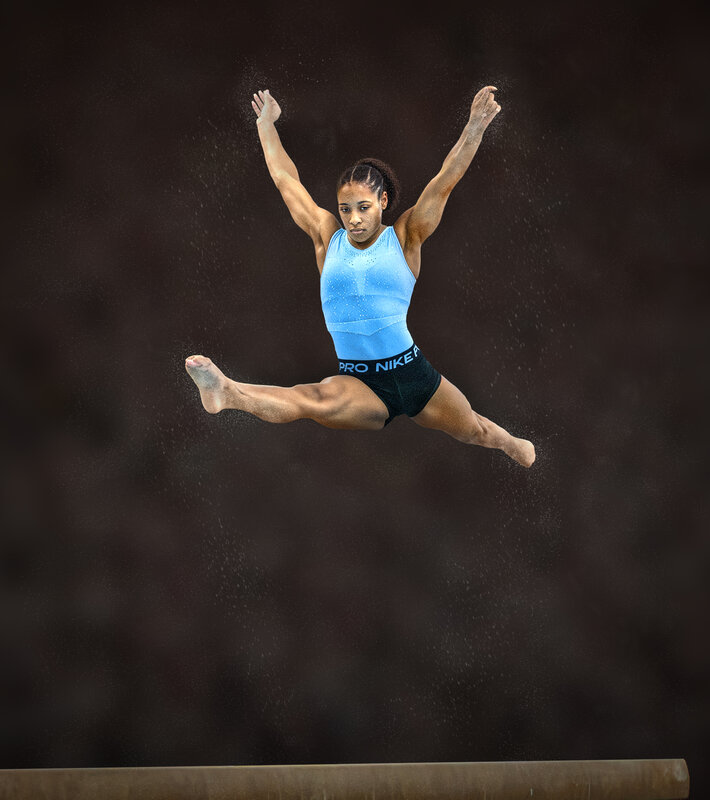 sport, sports_photography, gymnastics Ahkara Ascending фото превью