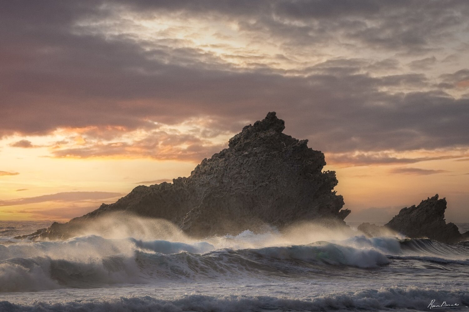la palma, playa, playa de nogales, canary islands, atlantic, ocean, waves, Roman Bevzenko