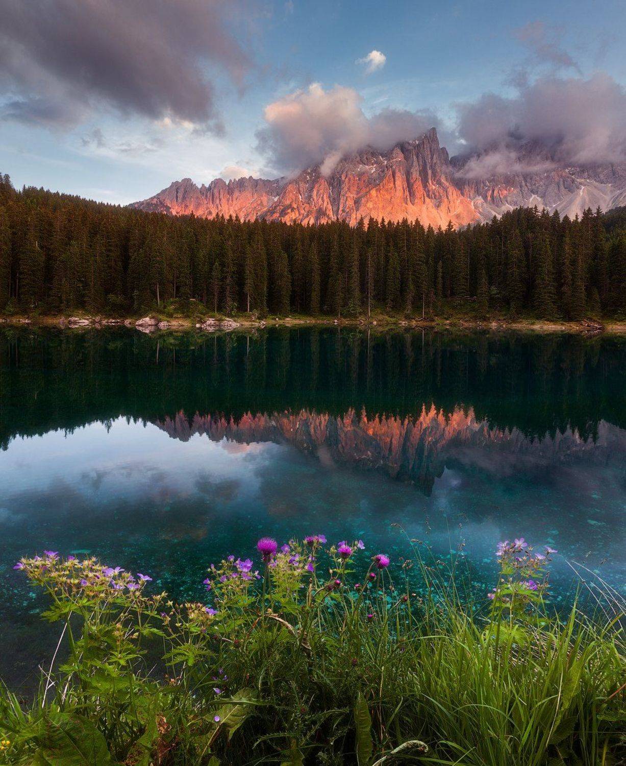 карезза, carezza, alps, альпы, Сергей Сутковой