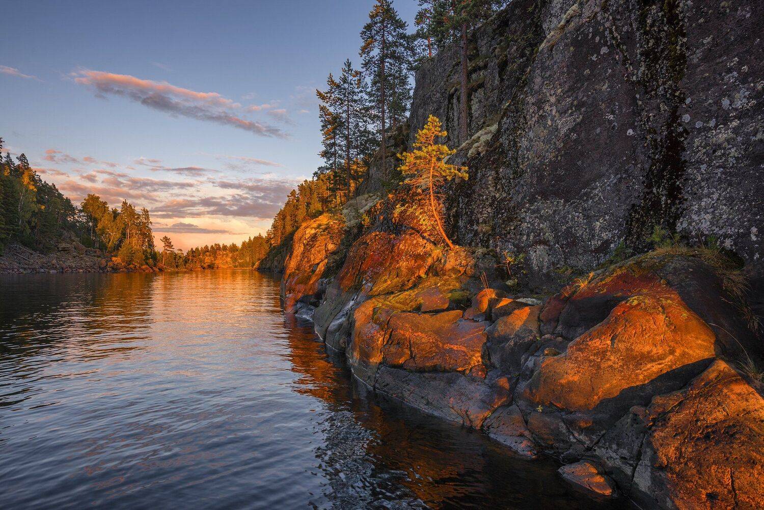 Ладога лето, Ладожское озеро, Владимир Рябков