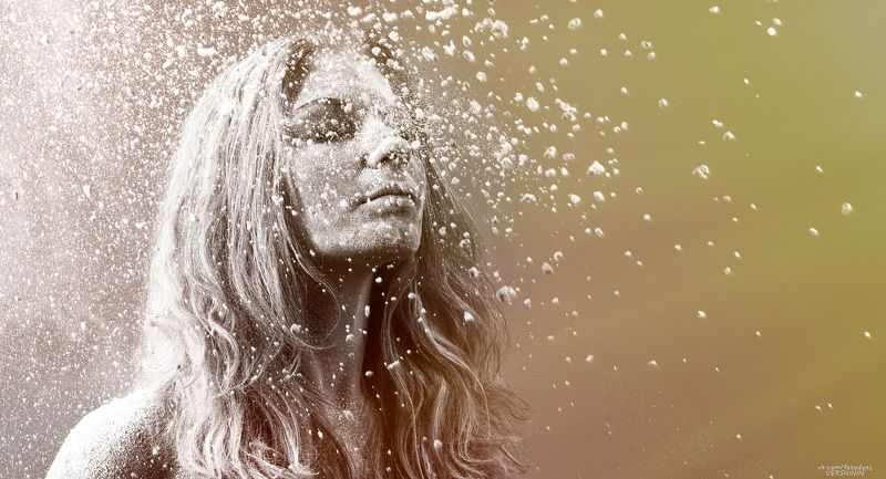 метель, буря, снег, балет, девушка в снегу, холод Метель фото превью