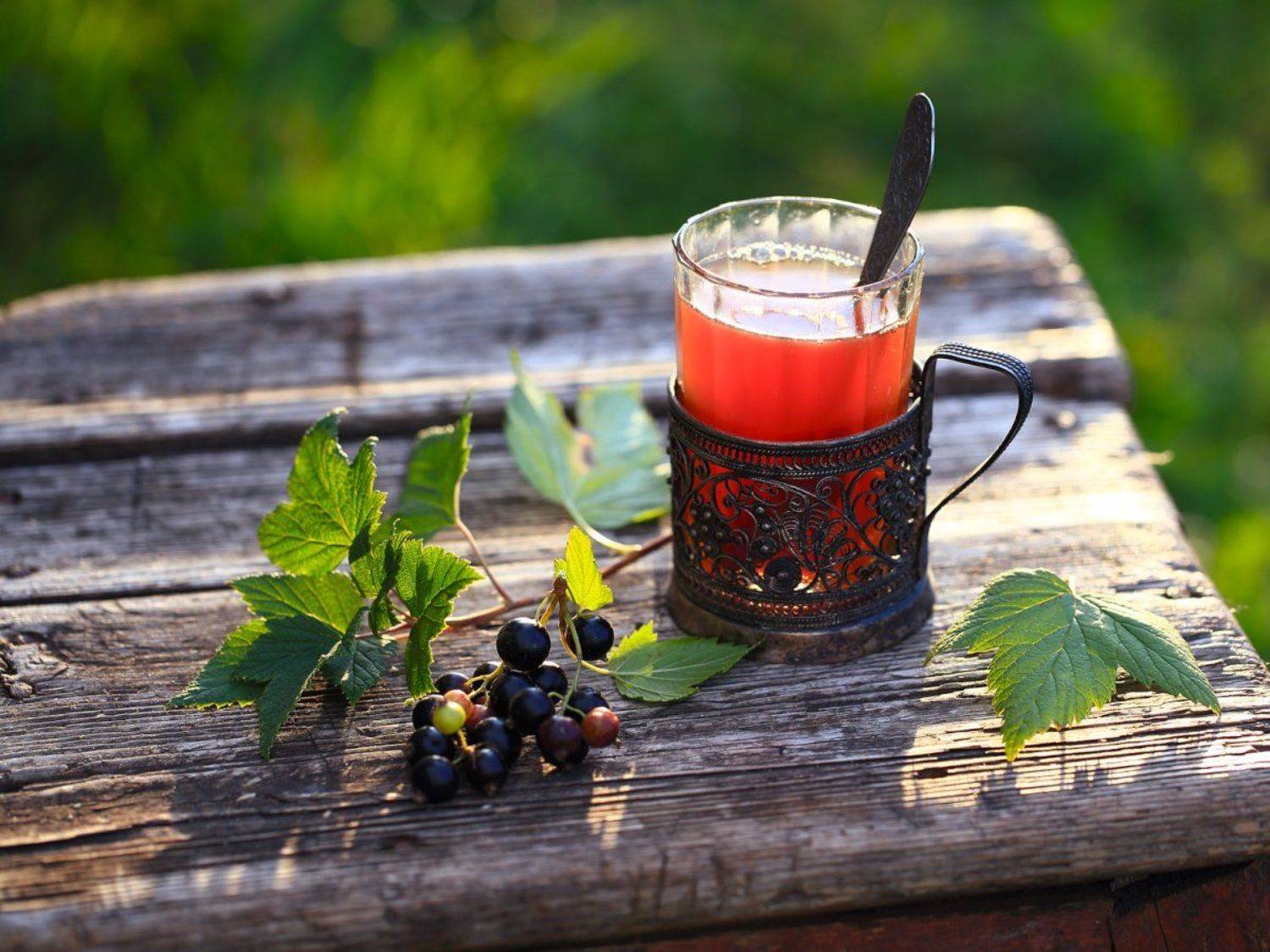 Натюрморт, чай, смородина, лето, Прозорова Наталья