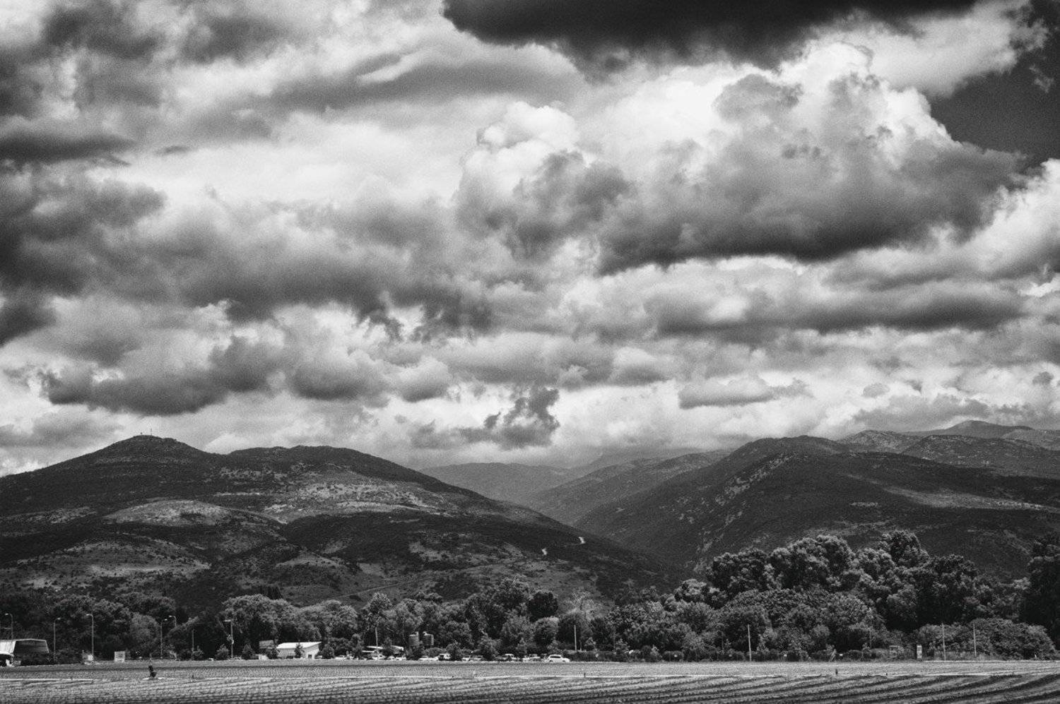 горы, небо, облака, свет, пейзаж, valeko