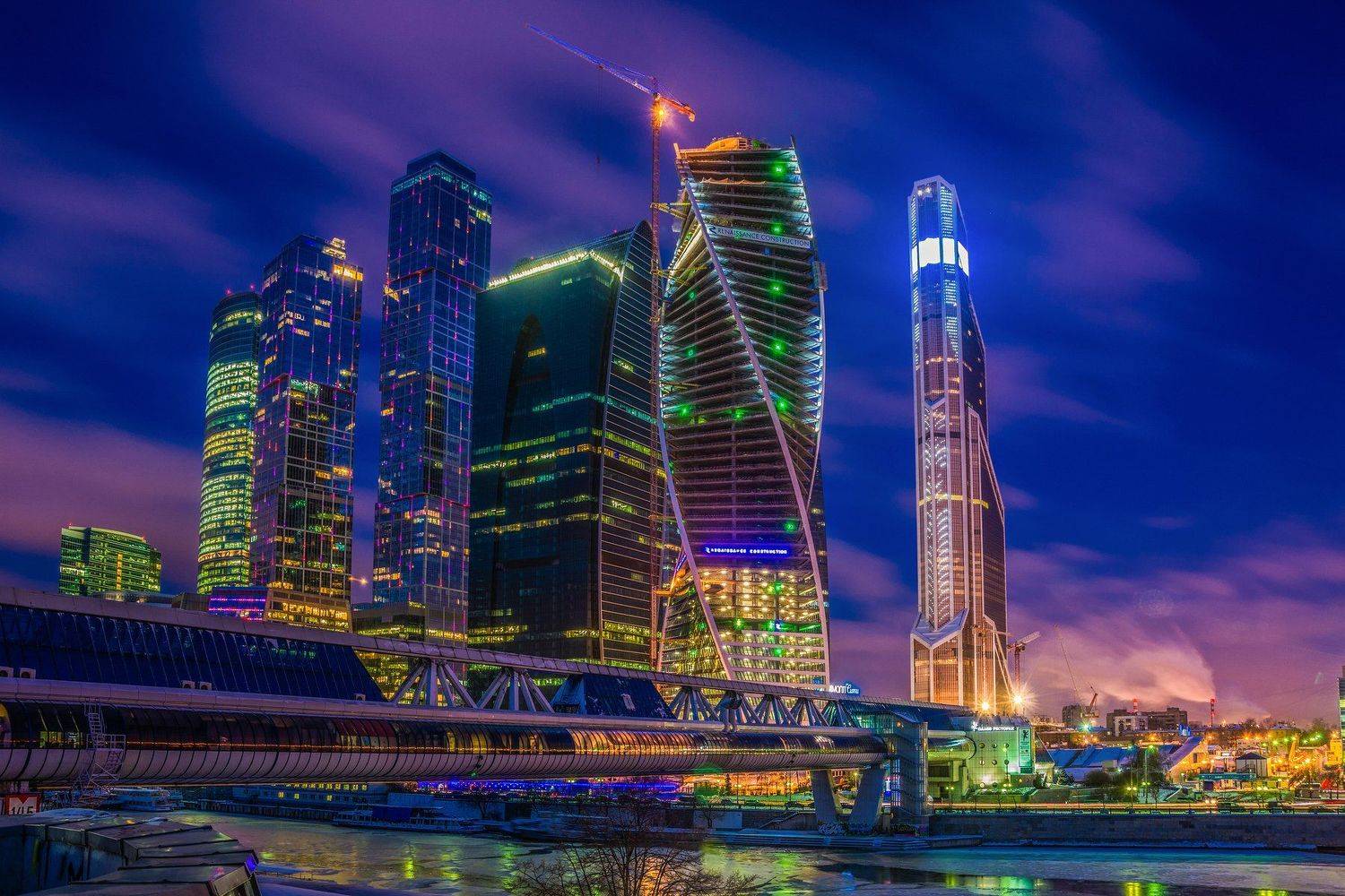 Moscow City, Москва, города, страны, Сергей Ослопов