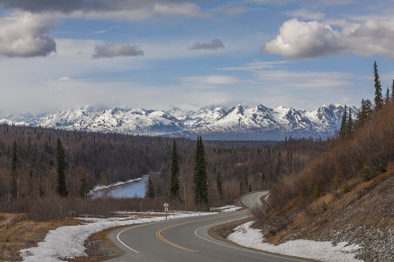 аляска, америка, весна Ранняя весна фото превью