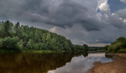 Перед грозой.