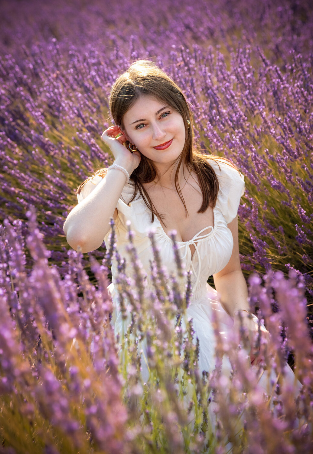 lavenderfields, photoshoot, modelphotography, goldenhower, portraitphotography, france, provence,  Gregor