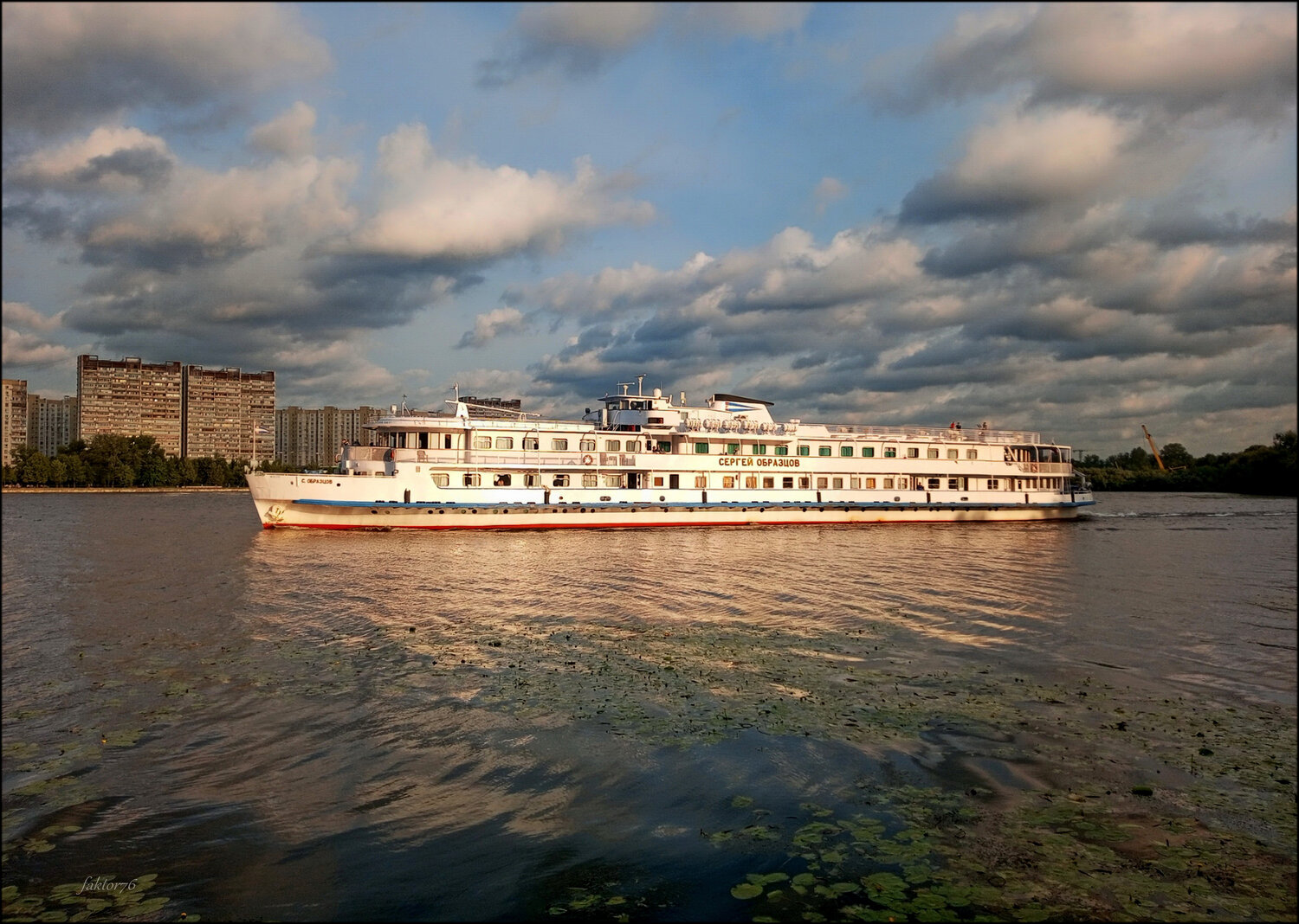 москва, москва река, теплоход,  Сергей Валерьевич