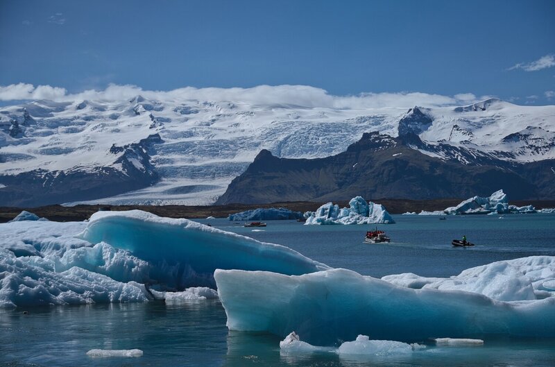 исландия island, глетчер  фото превью