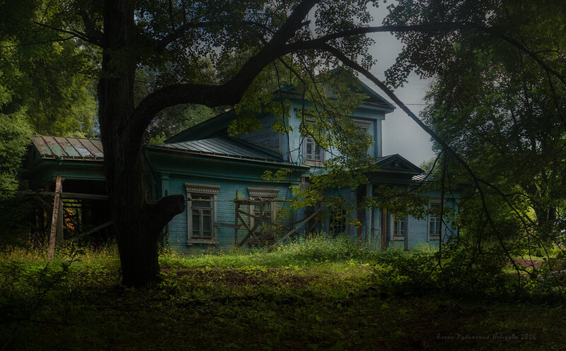 усадьба, нерехта, старый дом, архитектура Старая усадьба фото превью