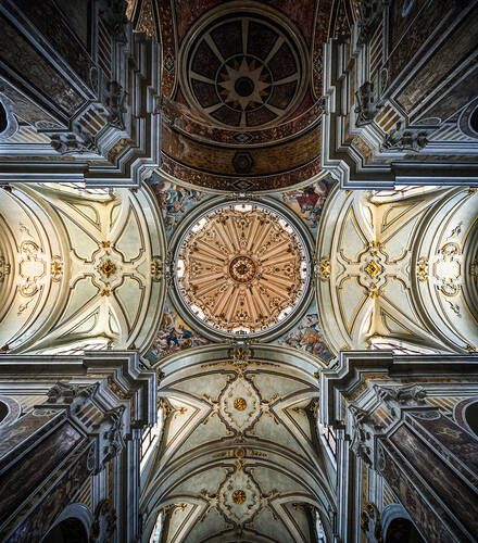 The dome of the cathedral in Monopoli