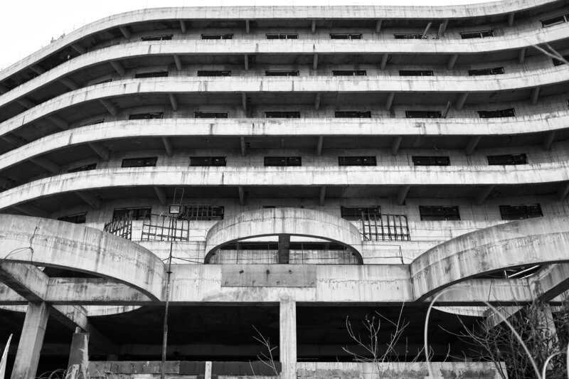 скелет, основа, фундамент, безрасличие, архитектура Скелет утопии фото превью