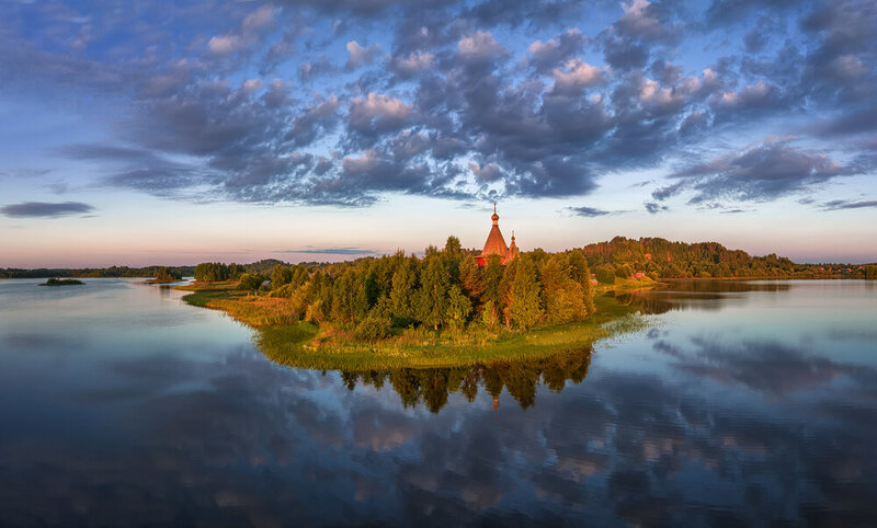 Колодозеро Утро на Колодозере....  фото превью