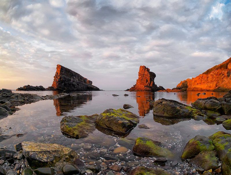 The Petrified Ships At Sunset фото превью