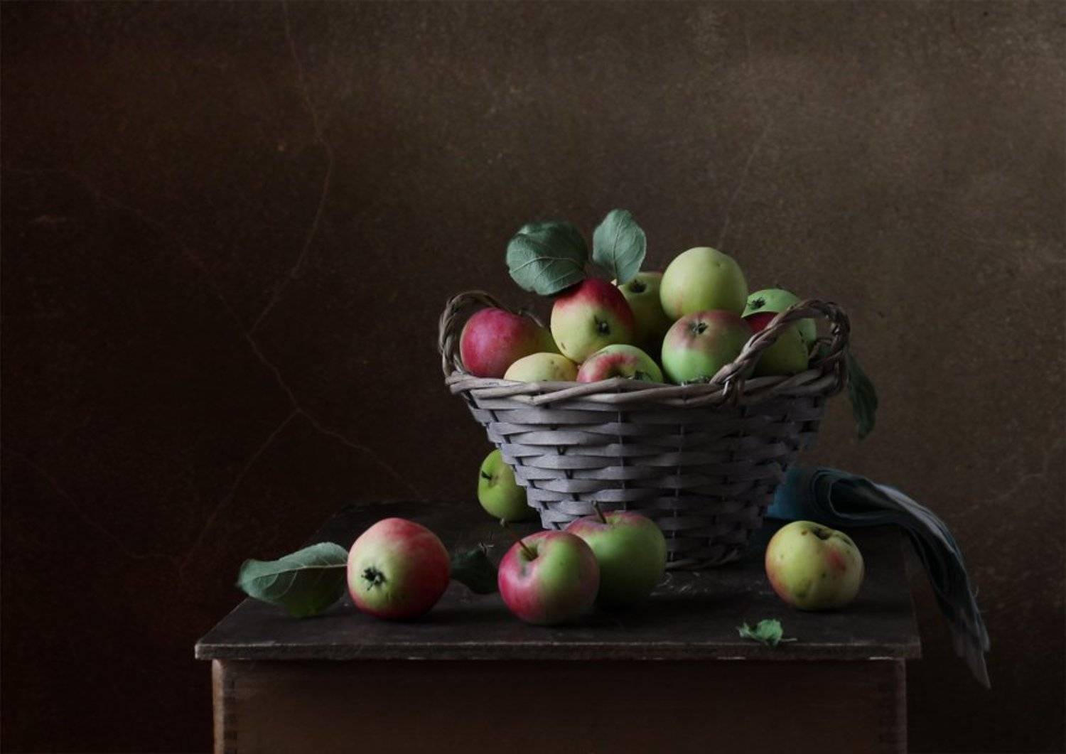 Натюрморт, Яблоки, Курочкина Диана