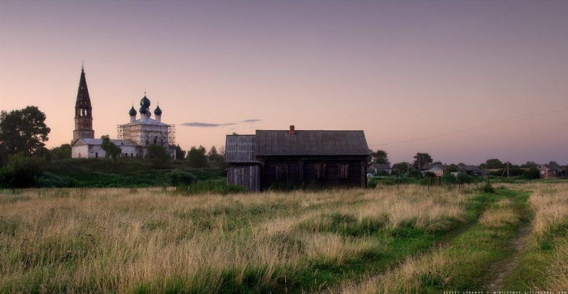 Осенево В Осенево вечер фото превью