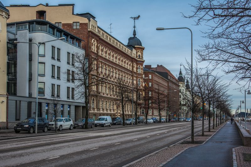 Helsinki, Хельсинки, Финляндия, города, страны, архитектура, улицы, путешествия, пейзаж, здания, корабли, Балтика Helsinki Walk фото превью