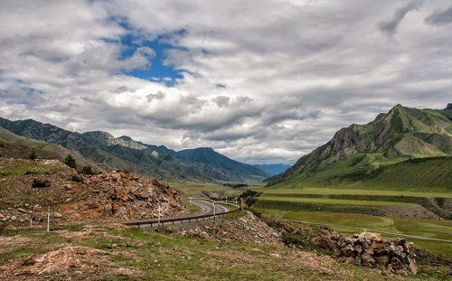 по алтайским дорогам