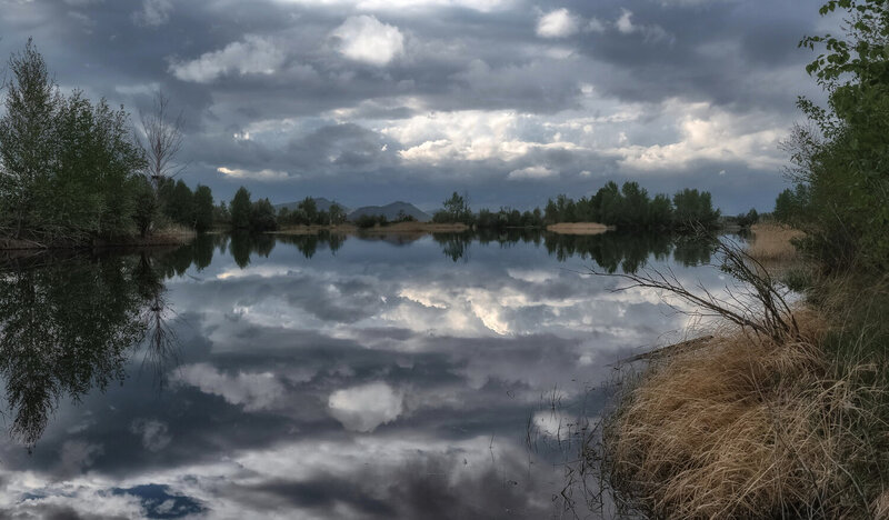 хакасия, отражение Погружение фото превью