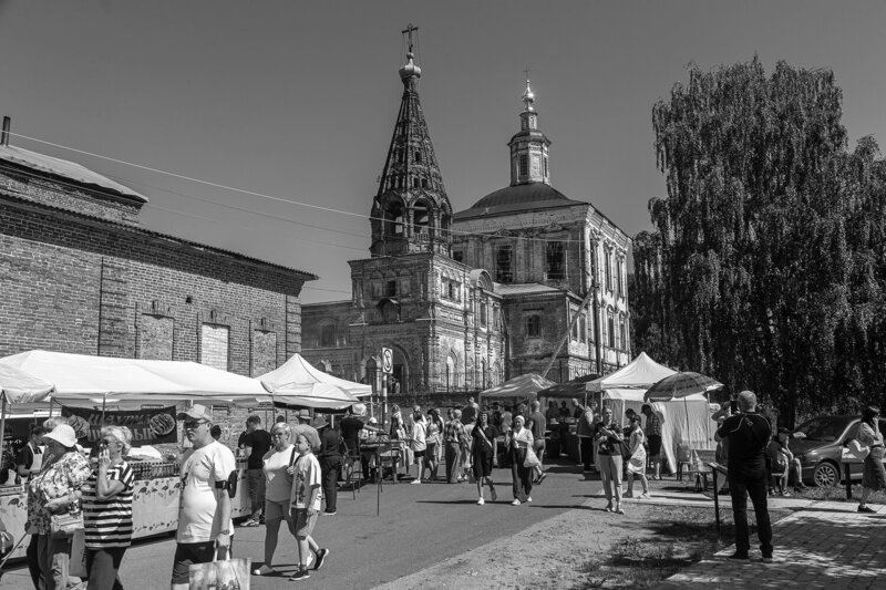 сольвычегодск, церковь, ярмарка, сольфест, праздник Сольвычегодск. фото превью