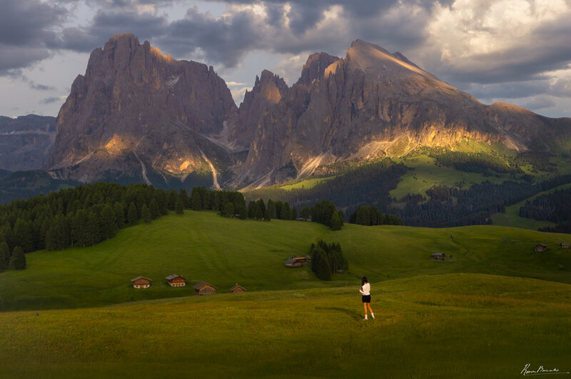dolomites, alpe di siussi, italy, landscape Alpe di Siussi, Dolomites фото превью