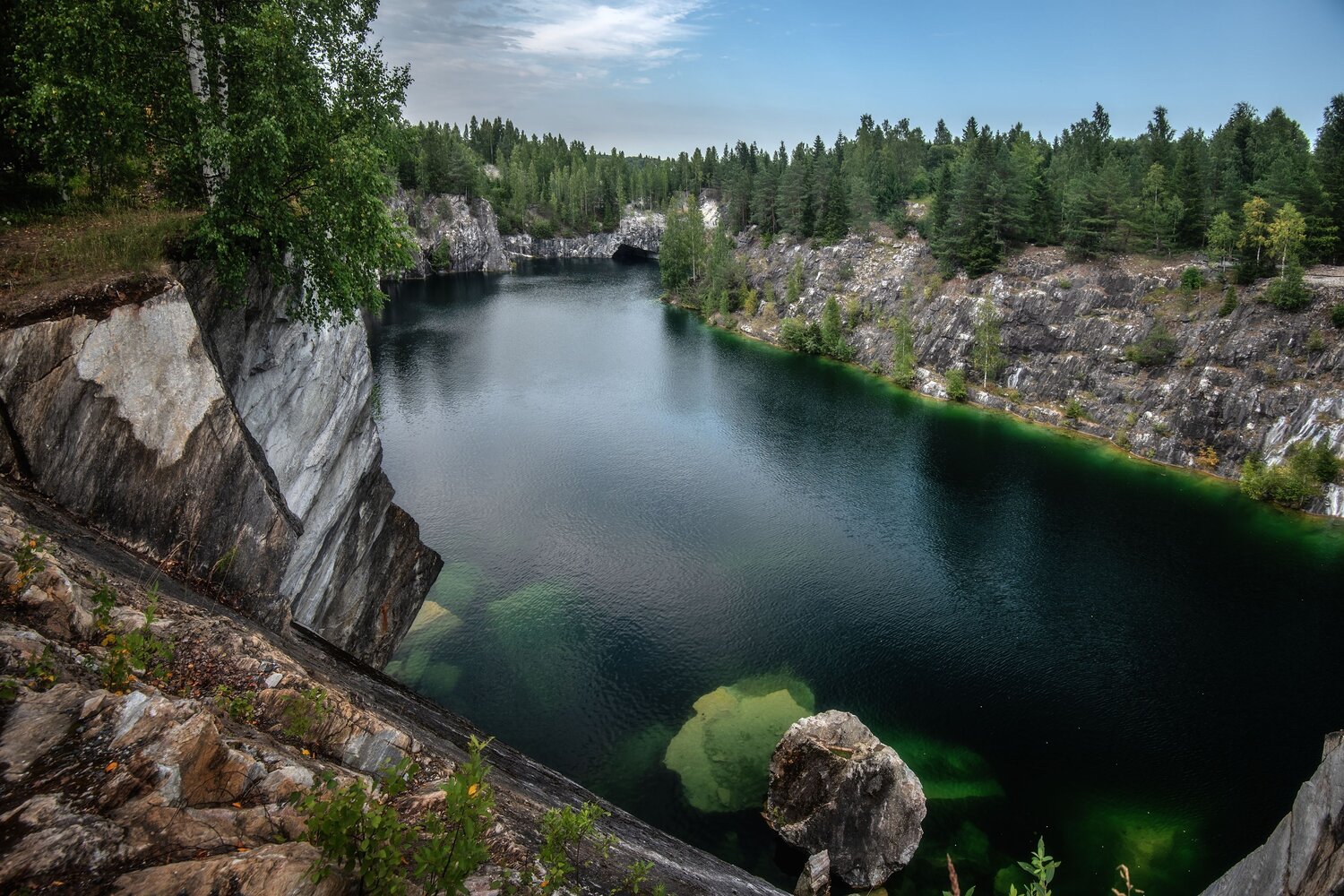 Рускеала, Карелия, Пейзаж, Алексей Никонов