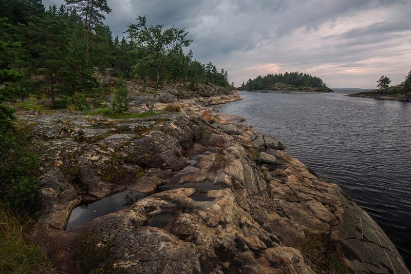 Карелия, Шхеры, Ладога, Пейзаж Ладога фото превью