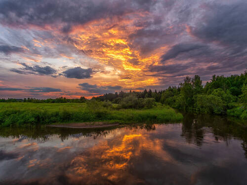 Однажды утром на Шерне...