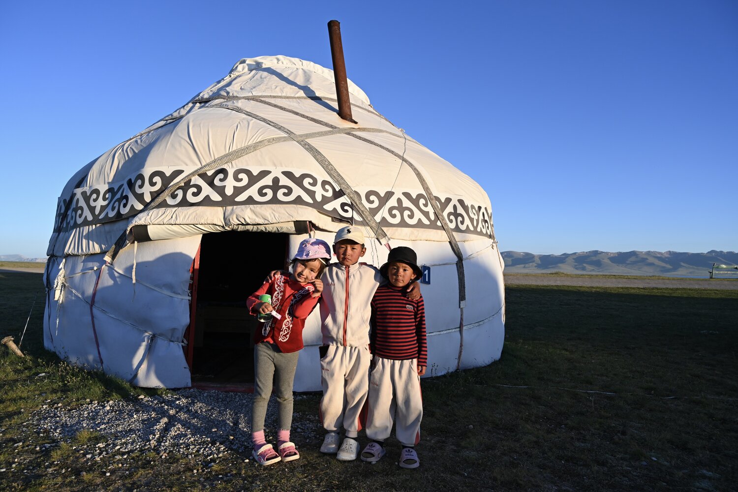 Reportage, Travel, Kyrgyzstan, Friends, Yurt, Children, Svetlana Povarova Ree
