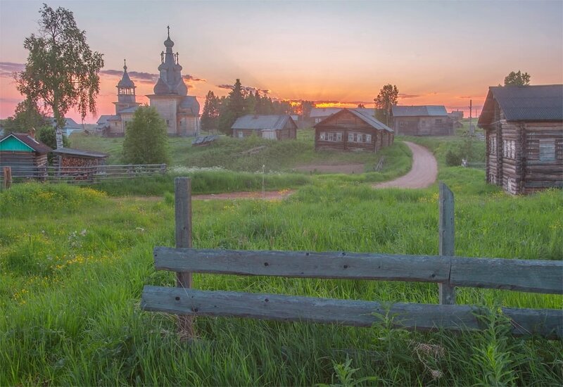 Закат в Кимже фото превью