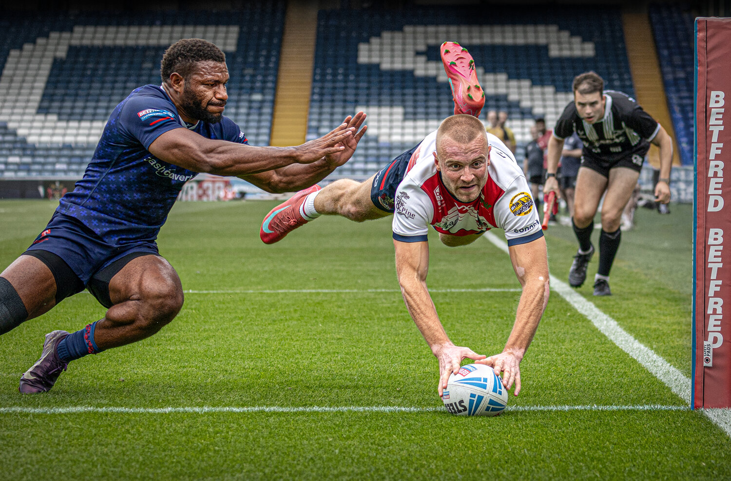 The try. Автор: Leach Eddie rugby, rugby_leage, sport, sports_photo, Leach Eddie