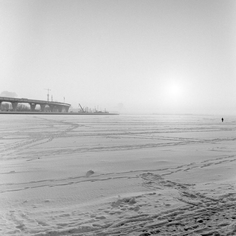 winter, bw, black and white, bronica-sqai, d76, film, mediumformat, white, landscape, blackandwhite, monochrome, seaside *** фото превью