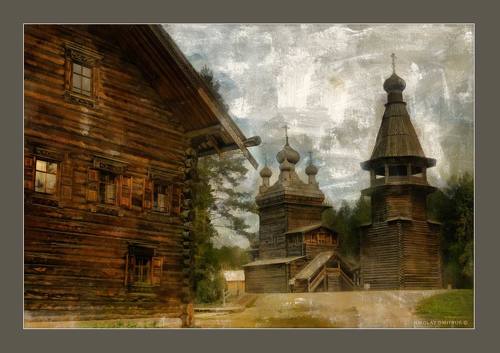 Вознесенская церковь из села Кушерека. 2016