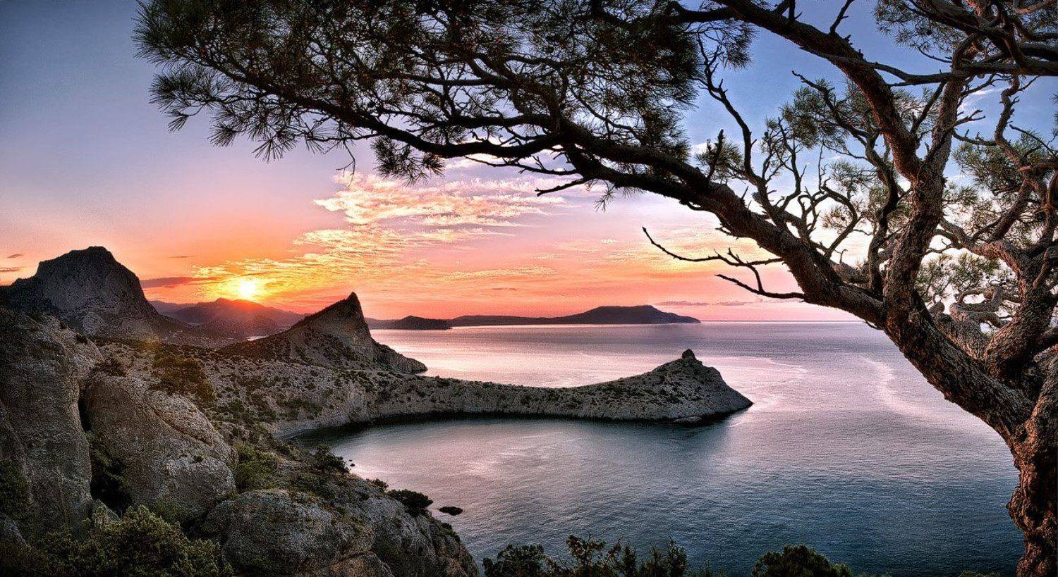 крым, новый свет, рассвет, Сибирский Сергей