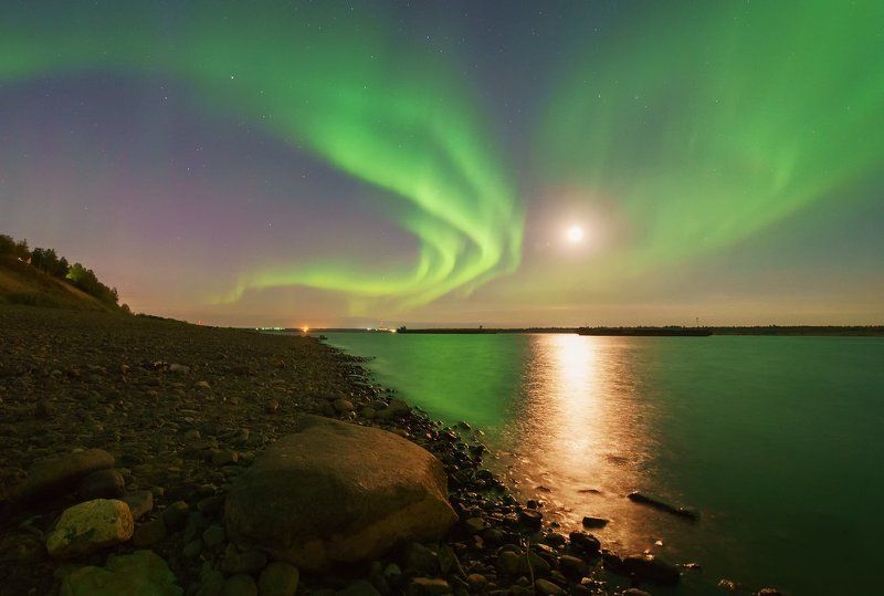 Сияние над Печорой фото превью