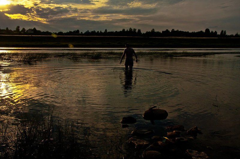 Вечер, Закат  фото превью