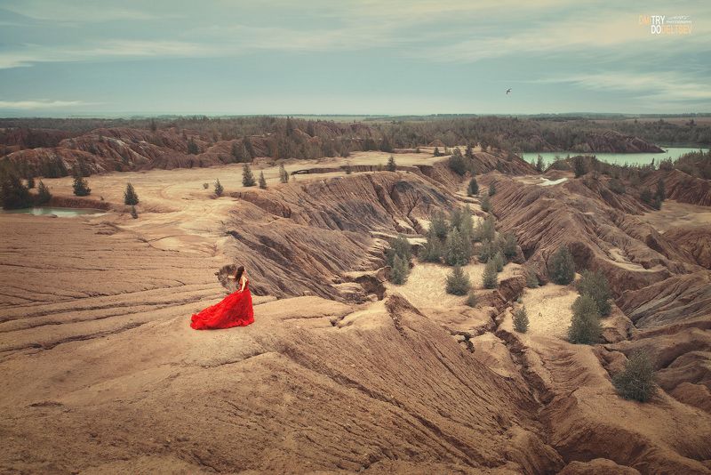 невеста, просторы, горы А душа просит полета... фото превью