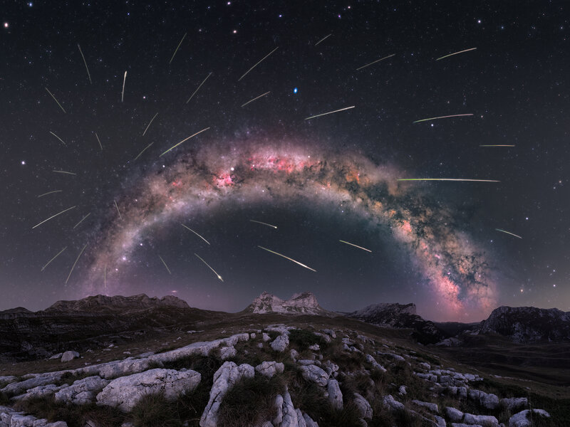 Durmitor under Perseids