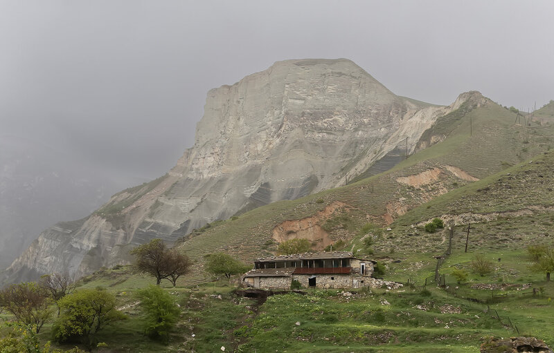 горы, туман, кавказ Седой Кавказ фото превью