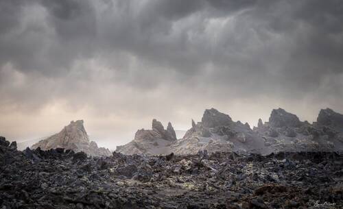 The View of Timanfaya Volcano Park, Lanzarote