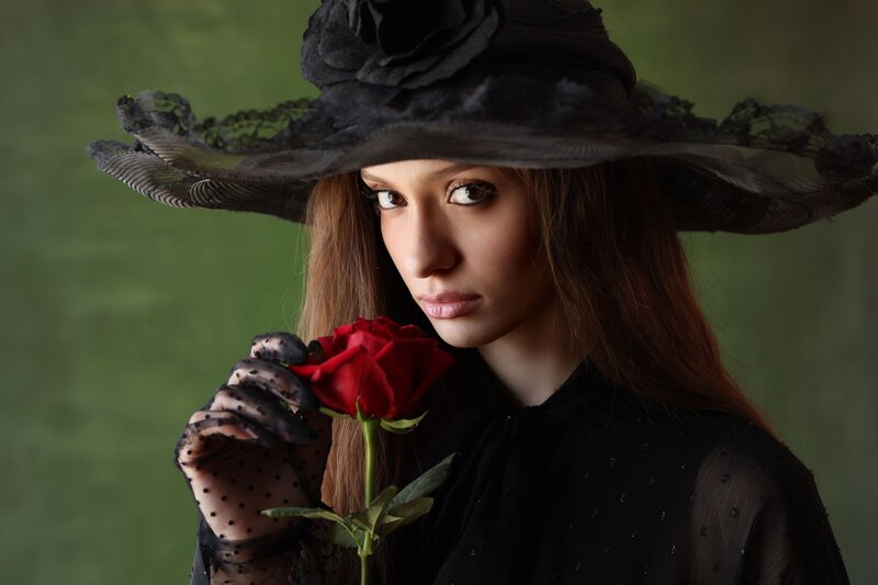 девушка, женщина, цветок, красота, girl, woman, beauty Виктория фото превью