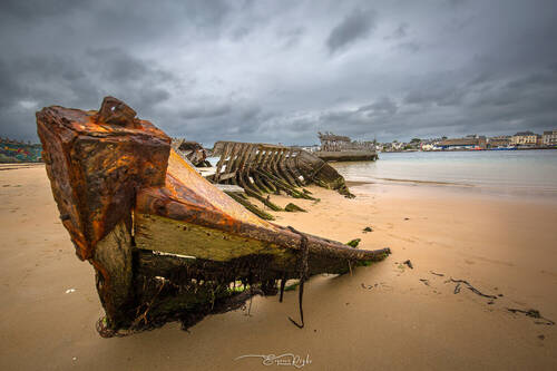 The boat graveyard
