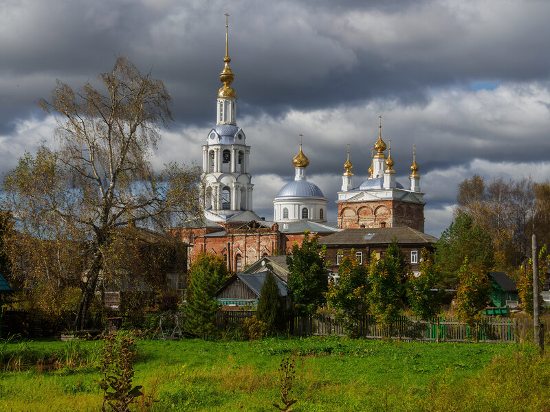 Сентябрьская прогулка по селу Заозерье. фото превью
