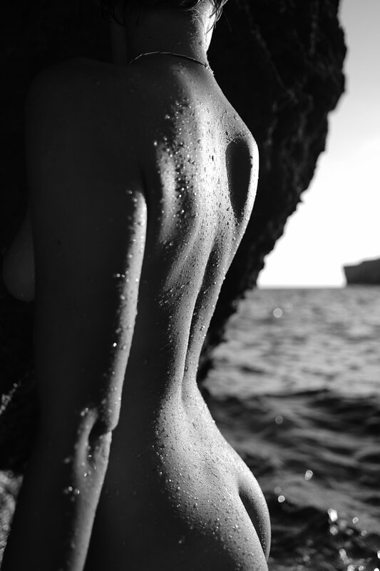 Nude, bw, photography, Mallorca, sensual El Mar фото превью