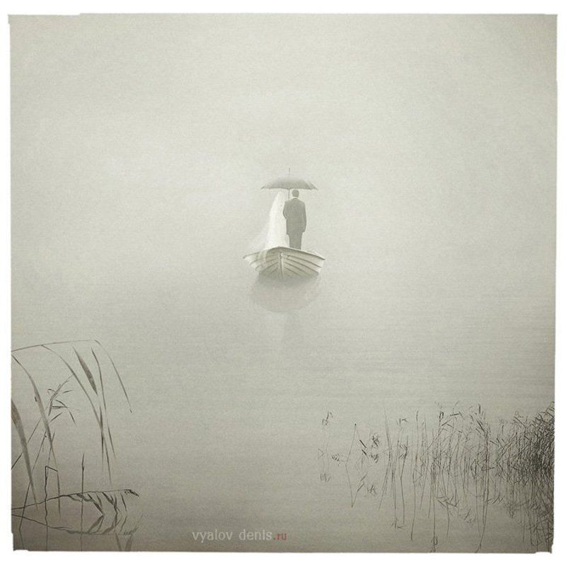 лодка, озеро, туман Сны о замужестве Элеоноры Крохенбауэр фото превью