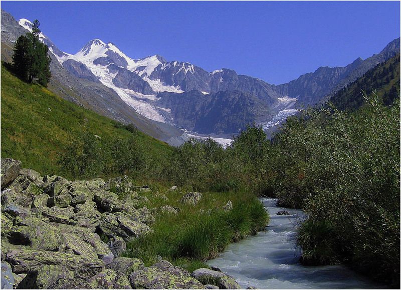 алтай, белуха На обратной стороне ... фото превью