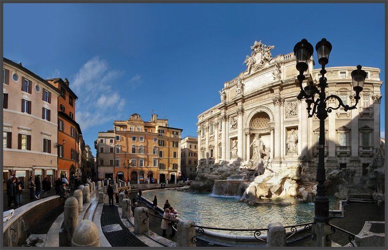 Fontana di Trevi... фото превью