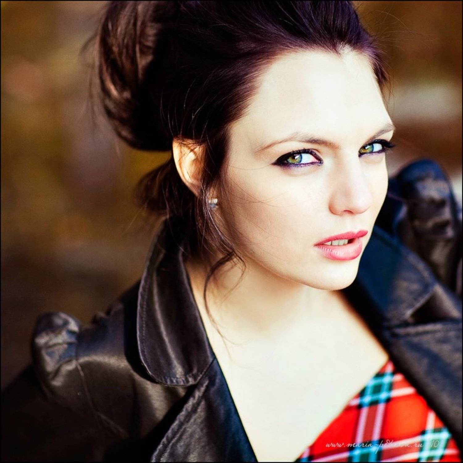 портрет, девушка, глаза, Петрова Мария