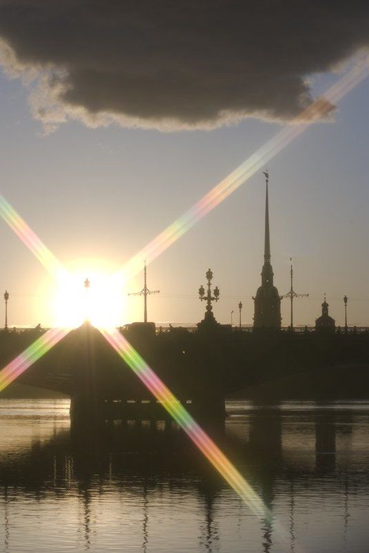 петербург Петербургский закат 4 фото превью