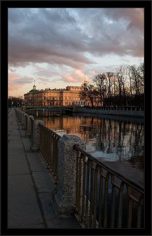 петербург, центр, фонтанка, инженерный замок, апрель, Kirill Shapovalov